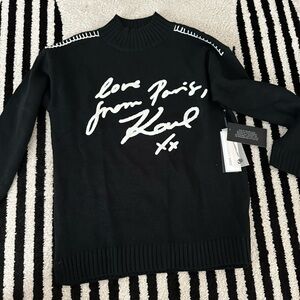Karl Lagerfeld oversized sweater
